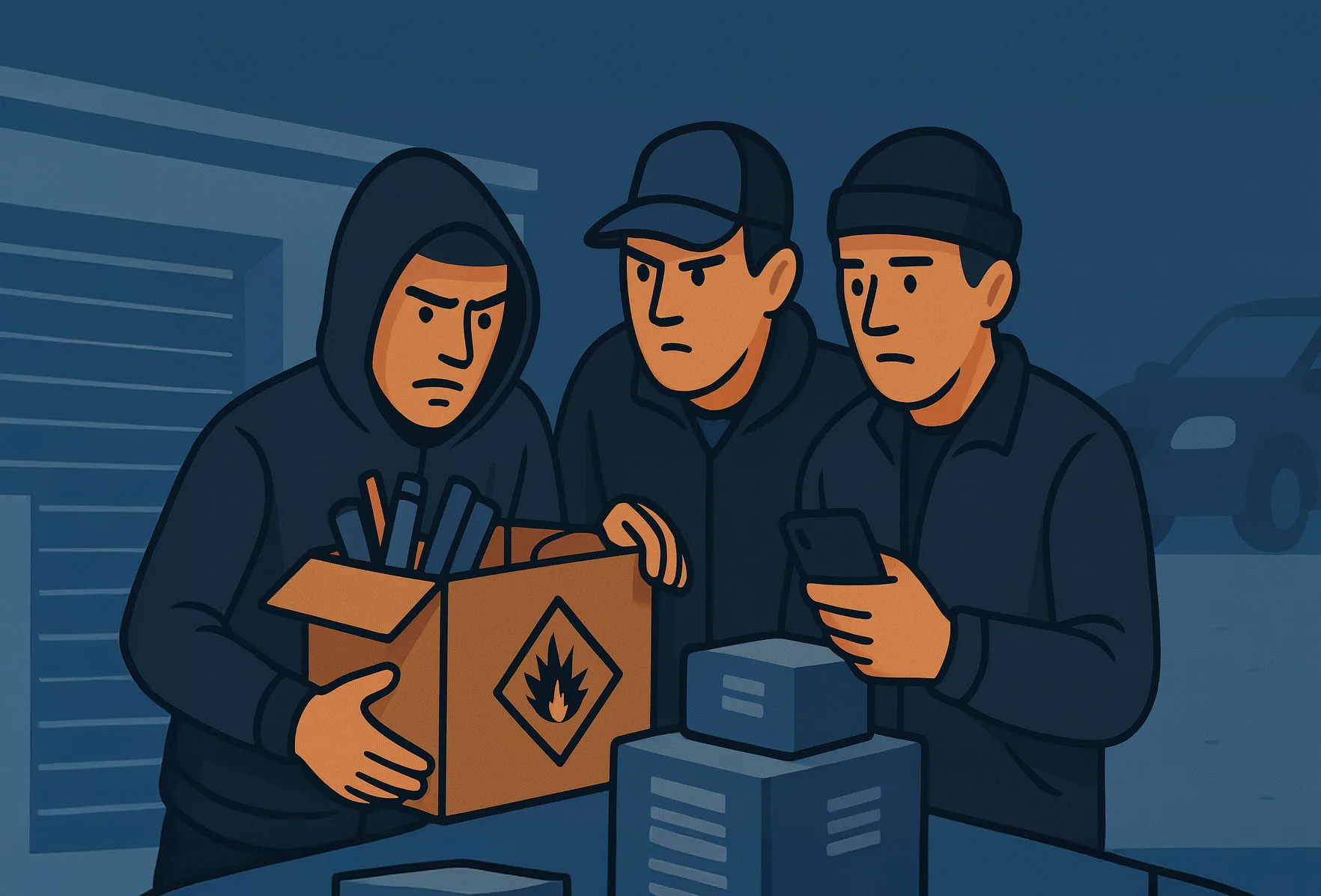 Illegaal vuurwerk: gevaar voor de hele buurt